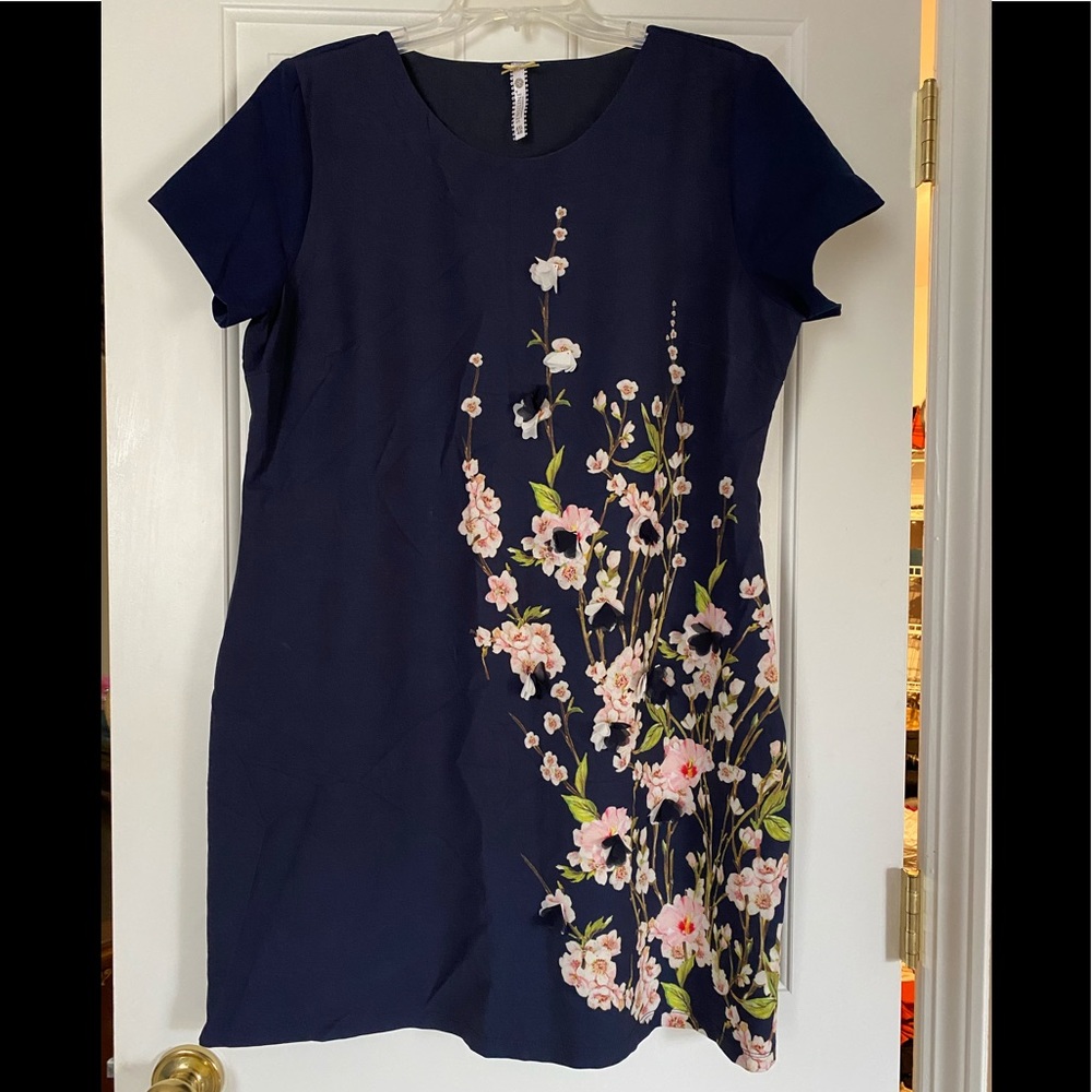 Navy dress beautiful